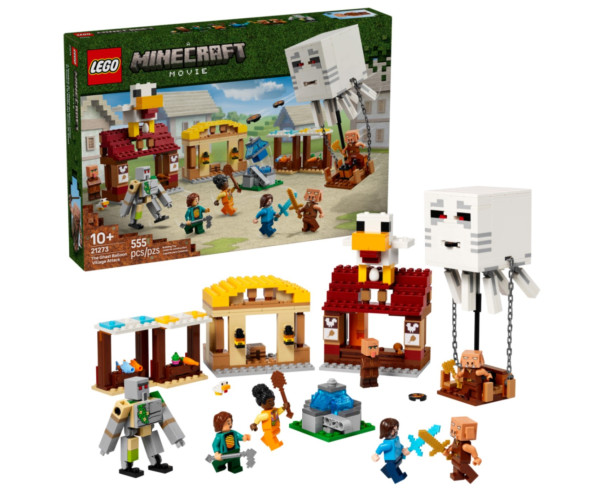 LEGO 21273 O Ataque do Balão Ghast à Vila – Minecraft – stockin.pt