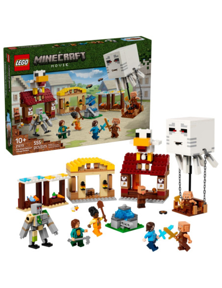 LEGO 21273 O Ataque do Balão Ghast à Vila – Minecraft – stockin.pt