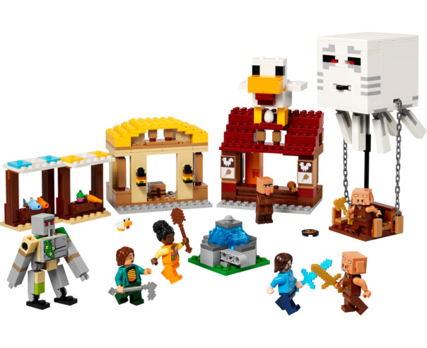 LEGO 21273 O Ataque do Balão Ghast à Vila – Minecraft – stockin.pt