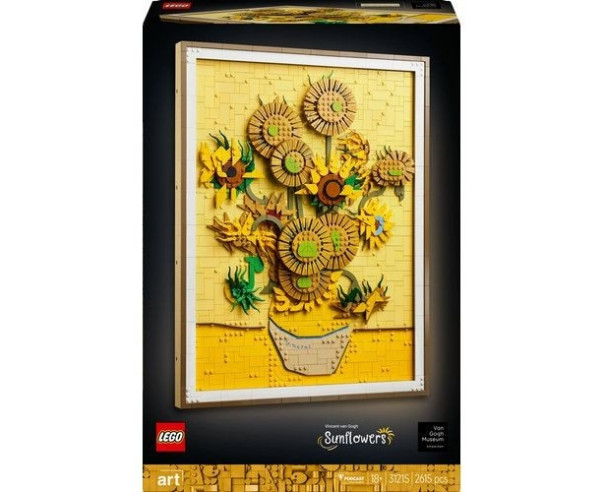 LEGO 31215 Vincent Van Gogh - Girassóis – ART – stockin.pt