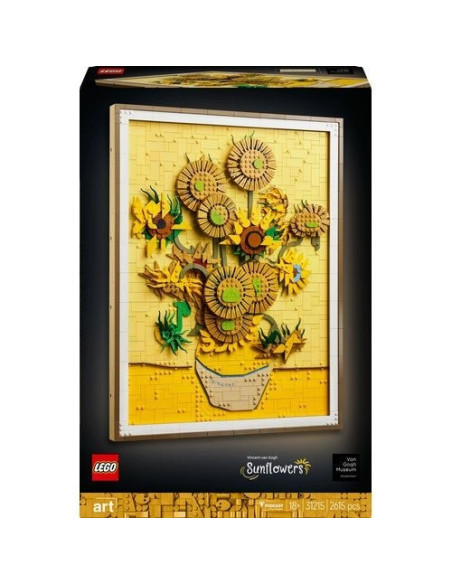LEGO 31215 Vincent Van Gogh - Girassóis – ART – stockin.pt
