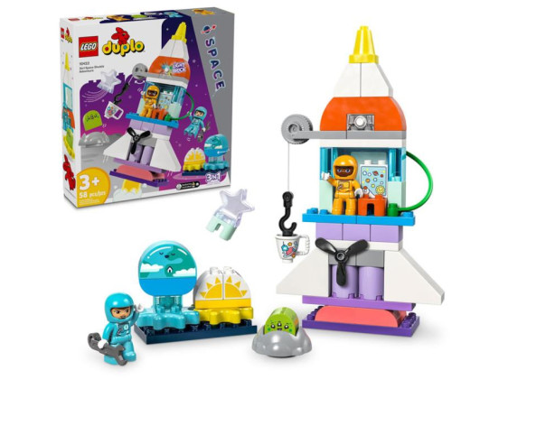 LEGO 10422 Aventura no Ônibus Espacial 3em1 – DUPLO – stockin.pt