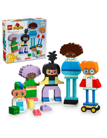 LEGO 10423 Pessoas Construíveis com Grandes Emoções – DUPLO – stockin.pt