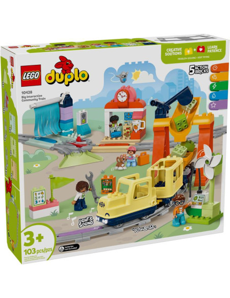 LEGO Grande Comboio Comunitário Interativo 10428 – DUPLO – stockin.pt