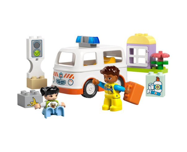 LEGO Ambulância e Condutor 10447 – DUPLO – stockin.pt
