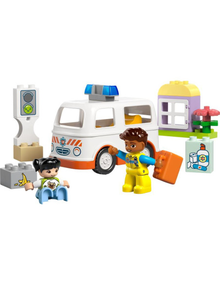LEGO Ambulância e Condutor 10447 – DUPLO – stockin.pt