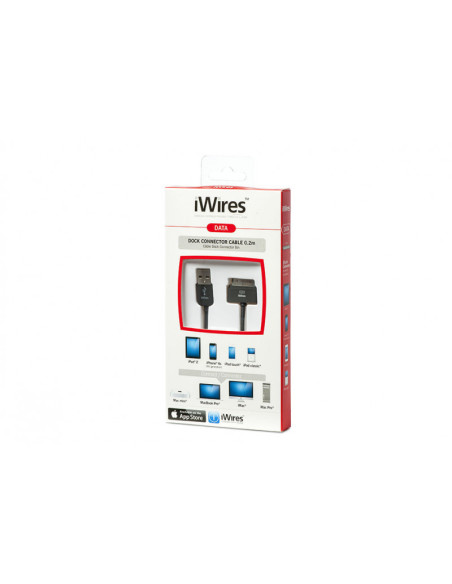 TECHLINK 526740 - Apple 30 Pinos USB A 0.2 mt – USB – stockin.pt