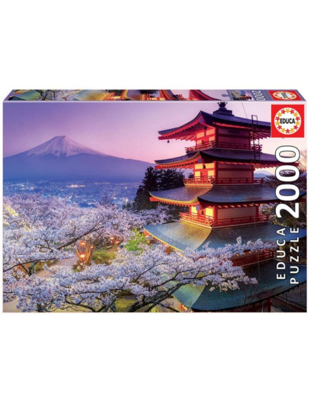 EDUCA - Puzzle 2000 Monte Fuji, Japão 16775 – Adultos – stockin.pt
