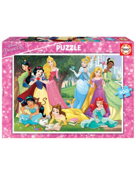EDUCA - Puzzle 500 Princesas da Disney 17723 – Adultos – stockin.pt