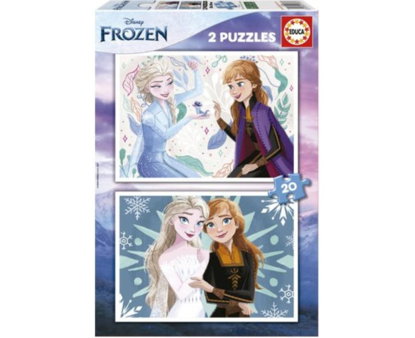 EDUCA - Puzzle 2x20 Frozen 19736 – Infantis – stockin.pt