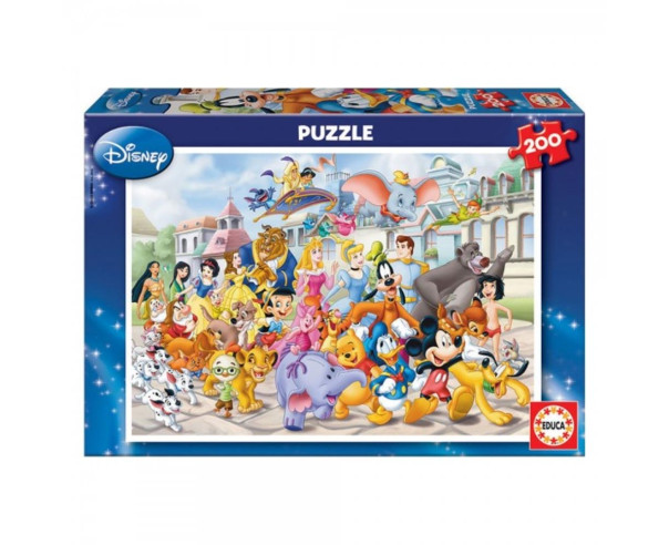 EDUCA - Puzzle 200 Parade Disney 13289 – Infantis – stockin.pt
