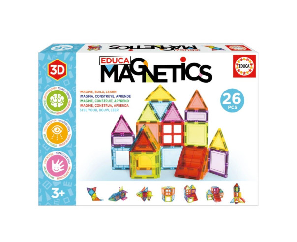 EDUCA - Magnetics 26 Pcs 20022 – Didáticos – stockin.pt