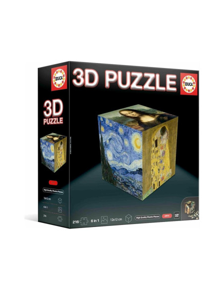 EDUCA - 3D Puzzle Arte 20123 – Didáticos – stockin.pt