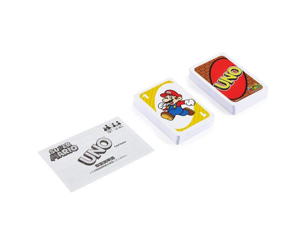 JOGO DE CARTAS UNO SUPER MARIO BROS UNIDADE DRD00 – MATTEL – Zepelim