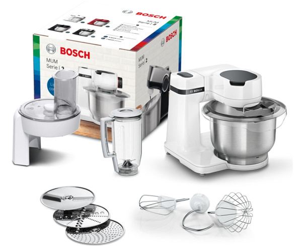 BOSCH - Robot de Cozinha MUMS2EW20 – Robots e Processadores – stockin.pt