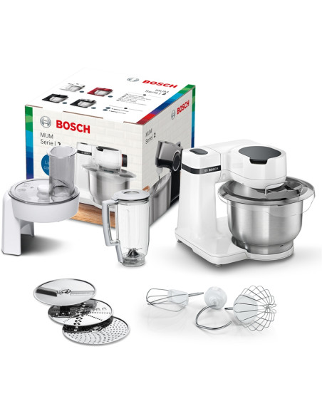 BOSCH - Robot de Cozinha MUMS2EW20 – Robots e Processadores – stockin.pt
