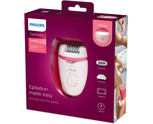 PHILIPS - Depiladora BRE28500 – Depiladoras – stockin.pt