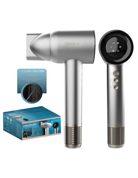 CECOTEC - Secador de Cabelo Ioni Care Rockstar Nano IonTech Aluminum A01EU01101447 – Secar – stockin.pt