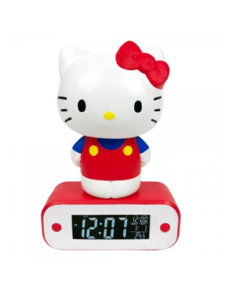 TEKNOFUN - Despertador Alarme Com Luz Hello Kitty 811123 – Despertadores – stockin.pt