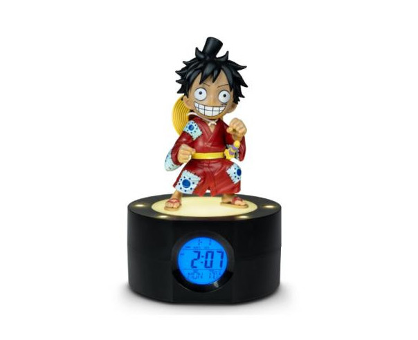 TEKNOFUN - Despertador Alarme Luffy com Luz 811638 – Despertadores – stockin.pt