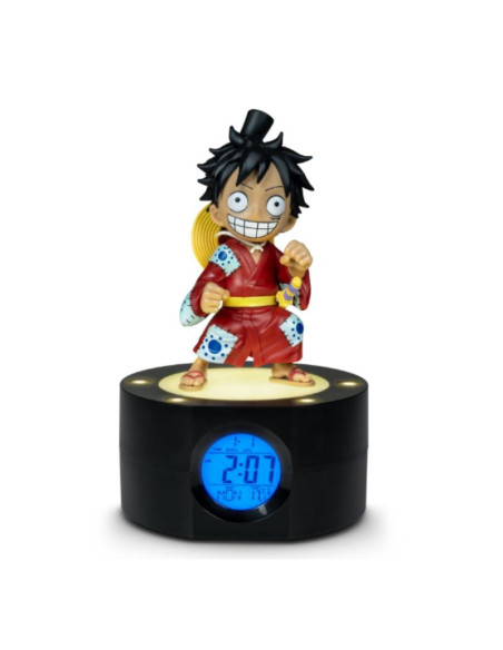TEKNOFUN - Despertador Alarme Luffy com Luz 811638 – Despertadores – stockin.pt