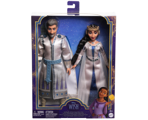 DISNEY - Wish Pack Rei Magnifico e Rainha Amaya de Rosas HRC18 – Disney – stockin.pt
