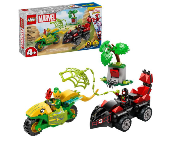 LEGO Spin e Electro - Veículos Dinossauros 11198 – Super Heroes – stockin.pt