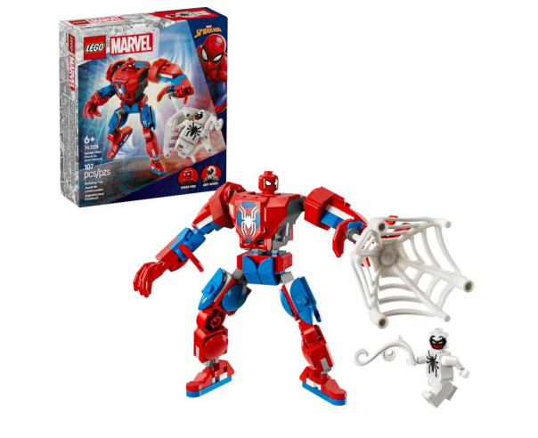 LEGO Robô do Spider-Man contra Anti-Venom 76308 – Super Heroes – stockin.pt