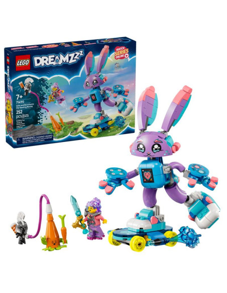 LEGO Izzie e Bunchurro, Coelhinho dos Jogos 71490 – DREAMZzz – stockin.pt