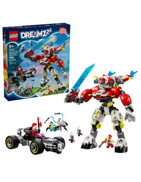 LEGO Tigre Robô do Cooper e Hot Rod do Zero 71497 – DREAMZzz – stockin.pt
