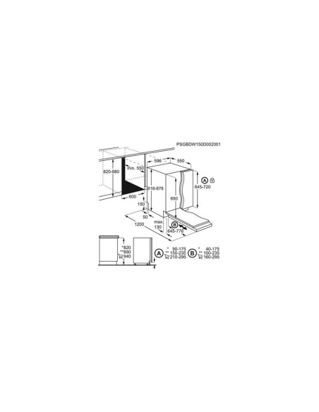ZANUSSI - Máq. Lavar Loiça Encastre ZDLN2521 – Lavar Loiça Encastre - 60Cm – stockin.pt