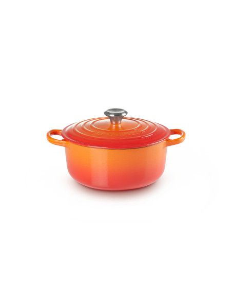 LE CREUSET - Cocotte Redonda 21177220902430 – Ferro Fundido – stockin.pt