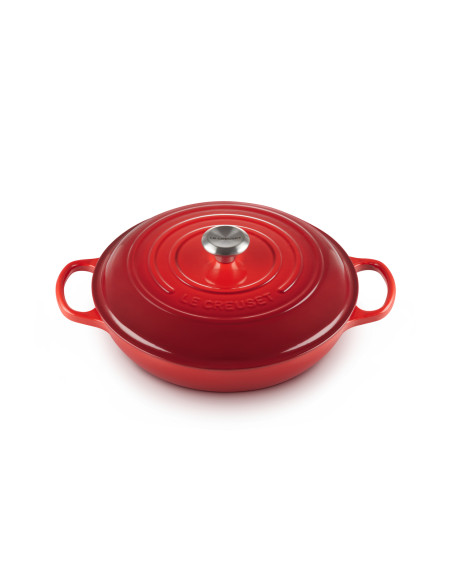 LE CREUSET - Caçarola Baixa 21180300602430 – Ferro Fundido – stockin.pt