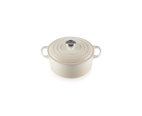 LE CREUSET - Cocotte Red. 24cm Merengue 21177247164430 – Ferro Fundido – stockin.pt