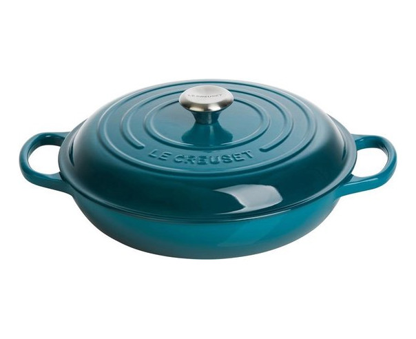 LE CREUSET - Caçarola Baixa Ev. 30 21180306422430 – Ferro Fundido – stockin.pt