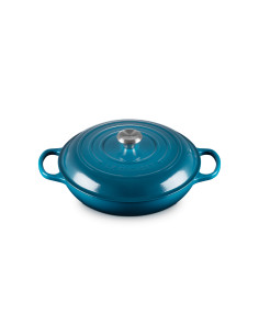 LE CREUSET - Caçarola Baixa Ev. 30 21180306422430 – Ferro Fundido – stockin.pt 2