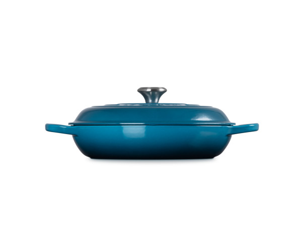 LE CREUSET - Caçarola Baixa Ev. 30 21180306422430 – Ferro Fundido – stockin.pt