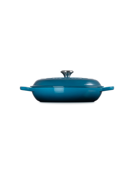 LE CREUSET - Caçarola Baixa Ev. 30 21180306422430 – Ferro Fundido – stockin.pt