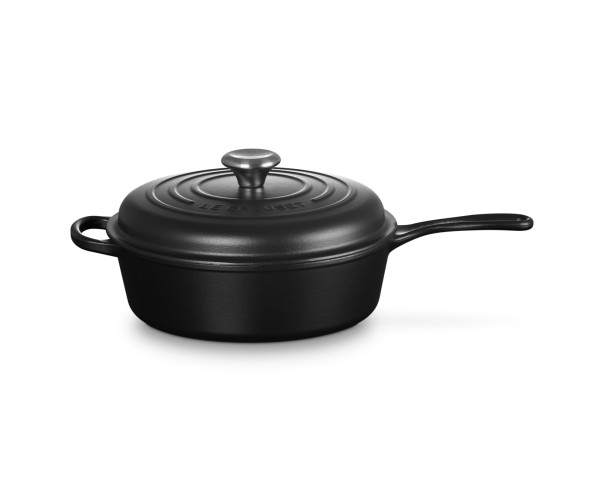 LE CREUSET - Frigideira c Tampa 26cm, Cassadou, Negro Mate 21079260000430 – Ferro Fundido – stockin.pt