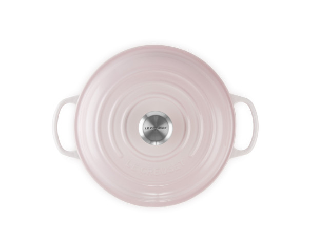 LE CREUSET - Caçarola Baixa Evol.26 Shell Pink 21180267774430 – Ferro Fundido – stockin.pt