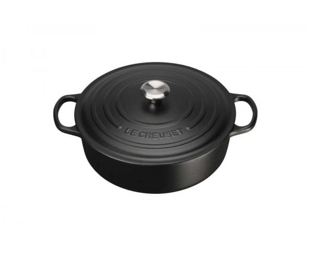 LE CREUSET - Cocotte Red. Evol. 27 Negro Matte 21179240000430 – Ferro Fundido – stockin.pt