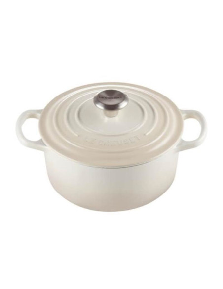 LE CREUSET - Cocotte Red. Evol. 28 Merengue 21177287164430 – Ferro Fundido – stockin.pt