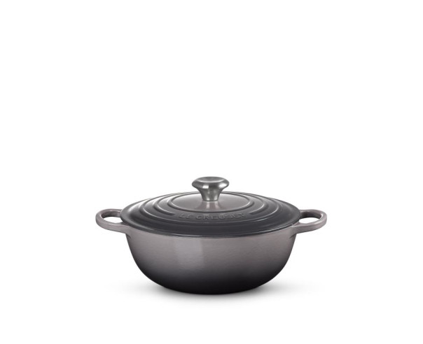 LE CREUSET - Marmita Gourmet 26 Flint 21114264440430 – Ferro Fundido – stockin.pt