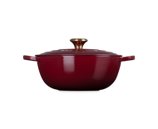 LE CREUSET - Marmita Gourmet 26 Garnet 21114269490441 – Ferro Fundido – stockin.pt