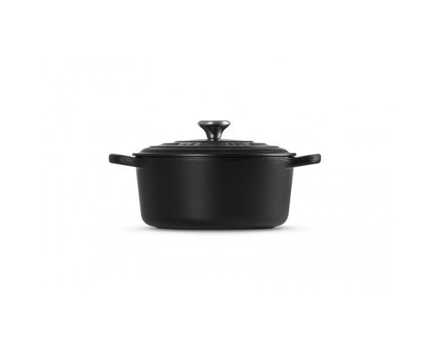 LE CREUSET - Cocotte Red. Signature 22 Negro Mate 21177220000430 – Ferro Fundido – stockin.pt