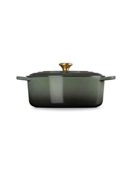 LE CREUSET - Cocotte Signature Oval 31cm Thyme 21178311734441 – Ferro Fundido – stockin.pt