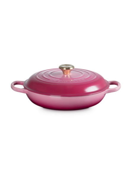 LE CREUSET - Caçarola Baixa Signature 30cm Berry 21180304394450 – Ferro Fundido – stockin.pt