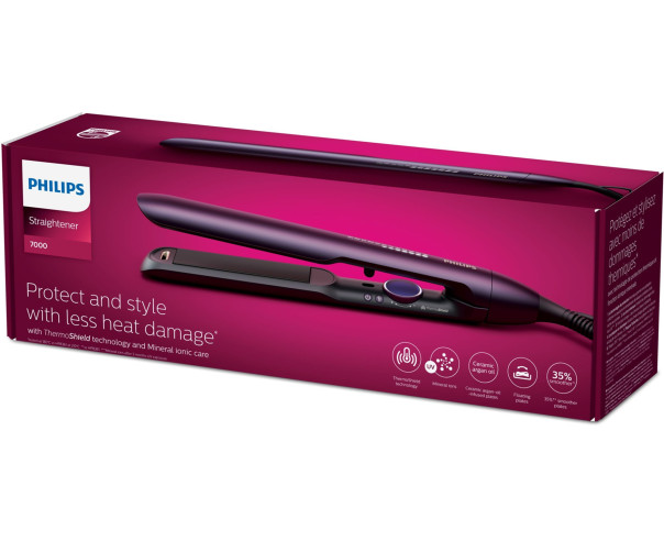 PHILIPS - Alisador Cabelo S7000 BHS75200 – Alisar – stockin.pt