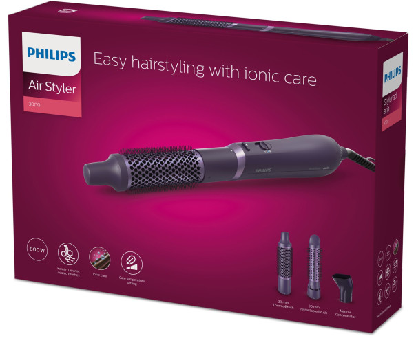 PHILIPS - Escova de Secar e Estilizar BHA30500 – Modelar – stockin.pt