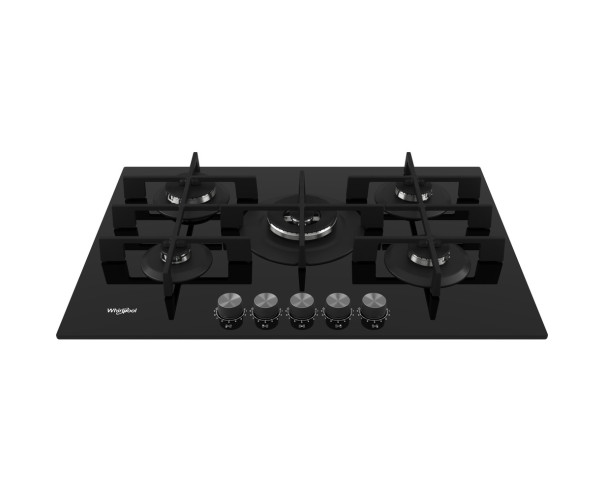 WHIRLPOOL - Placa Cristal Gás GOWL 728NB – Placas – stockin.pt